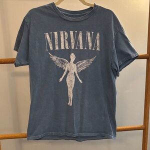 Nirvana oversized graphic tee